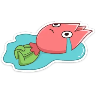 😭 sad, crying, flower, cartoon, emotional, sticker telegram sticker