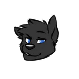 Blackdog telegram stickers