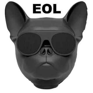 🐶 EOL dog, sunglasses, animal, black, pet, cool telegram sticker