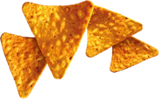 😄 eten, chips, snack, tortillachips, nacho's telegram sticker