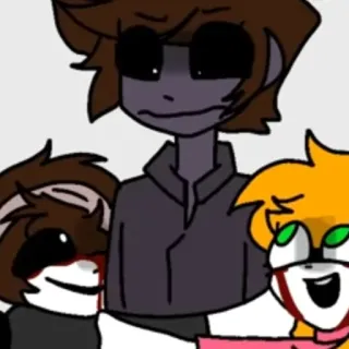 👨‍👧‍👦 horror, blood, characters telegram sticker