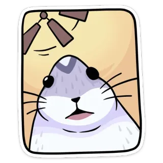😊 ハムスター, 動物, かわいい, ステッカー, 漫画, 面白い, ペット telegram sticker