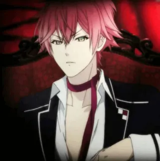 🕸 Ayato Sakamaki Diabolik Lovers Anime, Manga, Vampir, Ayato, Diabolik Lovers, Bishonen telegram sticker