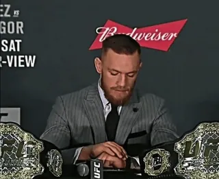 🙏 Conor McGregor Conor McGregor, UFC, zawodnik, sport, mistrz, MMA telegram sticker