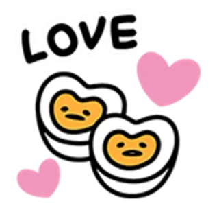 ❤ LOVE รัก, หัวใจ, น่ารัก, การ์ตูน, สติกเกอร์ telegram sticker