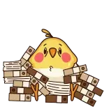 Birdie the Parrot  @TgSticker telegram stickers