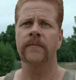 😐 Abraham Ford The Walking Dead walking dead, abraham, postać, serial telegram sticker