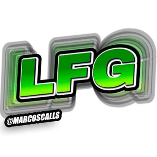 💪 LFG
@MARCOSCALLS LFG, lets fucking go, marcoscalls, green telegram sticker