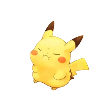 😤 Pikachu pikachu, pokemon, lindo, dibujos animados, animal whatsapp sticker