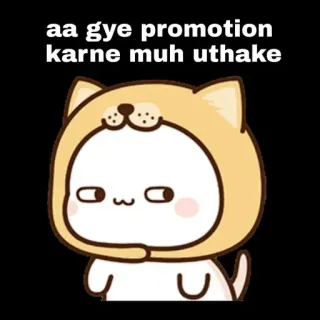 😑 aa gye promotion karne muh uthake Dibujo animado, Mono, Perro, Promoción, Divertido, Meme telegram sticker