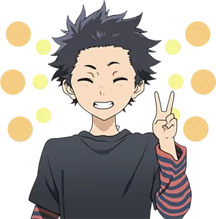 koe no katachi @animestickerchannel telegram stickers