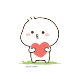❤️ милый, любовь, сердце, стикер, поцелуй telegram sticker
