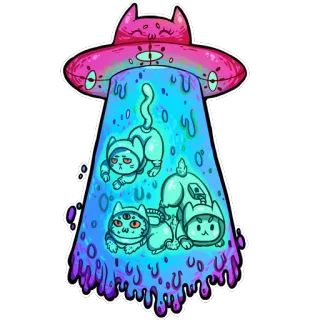 CAT TRIP (@kotypic) telegram stickers