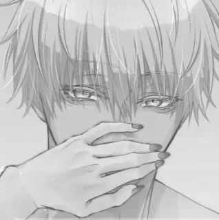 🌟 アニメ, マンガ, 男性, キャラクター, アート telegram sticker