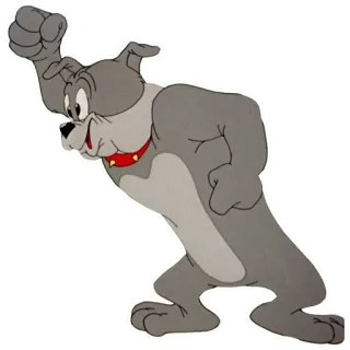 ❤️ Spike Tom and Jerry Dibujos animados, Perro, Enojado, Spike, Tom y Jerry telegram sticker