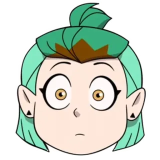 😮 Amity Blight The Owl House การ์ตูน, แอนิเมชั่น, ตัวละคร, The Owl House, Amity Blight telegram sticker