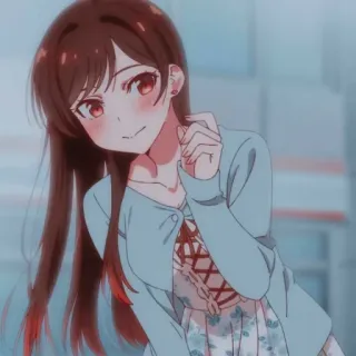 ❤️ Chizuru Ichinose Rent-A-Girlfriend Anime, Rent-A-Girlfriend, Chizuru Ichinose, Chizuru Mizuhara, Waifu, Anime Girl whatsapp sticker