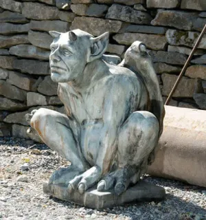🧐 Gargoyle Горгулья, Статуя, Камень, Монстр, Мифическое существо, Демон telegram sticker