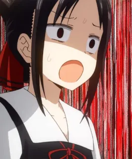 ❤️ Kaguya Shinomiya Kaguya-sama: Love Is War Anime, Kaguya-sama, Kaguya, Chocado, Confuso, Surpreso, Love is War telegram sticker