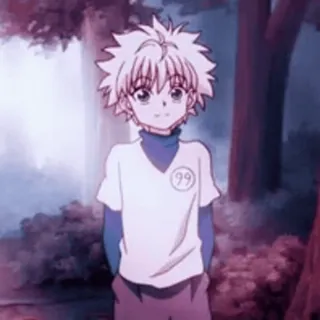 🖤 Killua Zoldyck Hunter x Hunter 99 Anime, Killua, Zoldyck, Hunter x Hunter, Dibujos animados telegram sticker