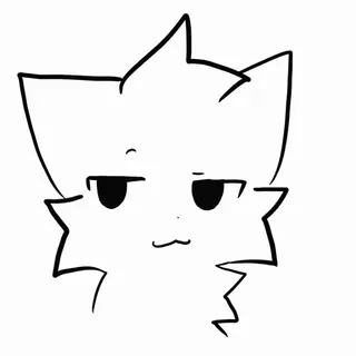 🐈 cat, cartoon, animal, cute, sketch telegram sticker