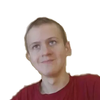 🙂 portrait, person, face, male, man, casual telegram sticker