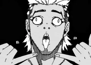 🇧🇷 BL EH Manga, Karakter, Lucu, Wajah telegram sticker