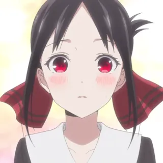 ❤️ Kaguya Shinomiya Kaguya-sama: Love Is War Аниме, Манга, Кагуя Синомия, Кагуя-сама, Любовь это война, Мультфильм telegram sticker