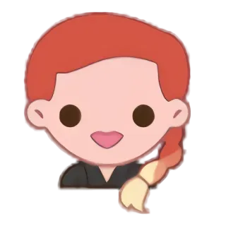 🦇 Natasha Romanoff Marvel Cinematic Universe whatsapp sticker