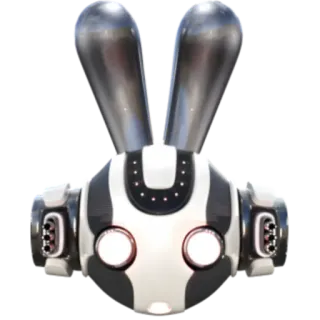 🚁 กระต่าย, หุ่นยนต์, อนาคต, แอนดรอยด์, เทคโนโลยี, สัตว์, บันนี่ telegram sticker