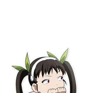 👀 anime, girl, cute, character, manga telegram sticker