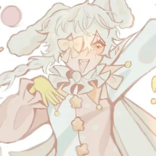 😌 anime, cute, cartoon, girl, kawaii, star telegram sticker