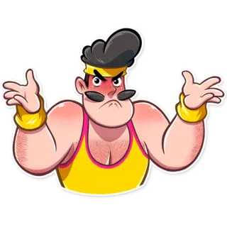 Aerobic Bob telegram stickers