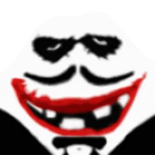😬 Joker Joker, villain, clown, DC Comics, character telegram sticker