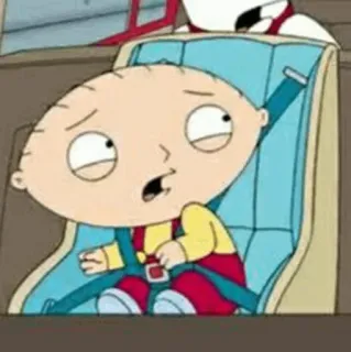 ▪️ Stewie Griffin Family Guy 스튜이 그리핀, 패밀리 가이, 만화, 아기 telegram sticker