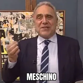 📛 MESCHINO telegram sticker