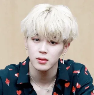 🕸 Jimin Jimin, BTS, K-pop, Koreaanse pop, Zanger, Idool telegram sticker