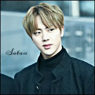 🔛 Satan 撒旦, 恶魔, 邪恶, 韩流, 진, 防弹少年团 telegram sticker
