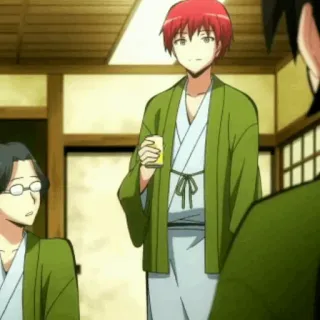 🎈 Karma Akabane Assassination Classroom Anime, Personagem, Karma Akabane, Assassination Classroom whatsapp sticker