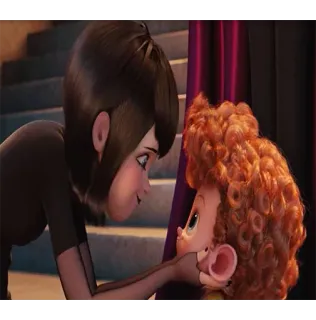 👩 Mavis Hotel Transylvania мультфильм, анимация, семья, фильм, Монстры на каникулах, Мэвис, монстр, вампир telegram sticker