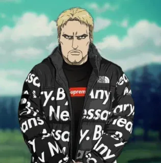 aot meme. telegram stickers