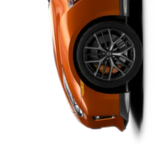 🚗 mobil, kendaraan, otomotif, mobil sport, oranye telegram sticker