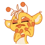 🙅‍♀ 만화, 귀여운, 캐릭터, 웃긴, 표정, 장난기 telegram sticker
