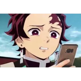 🙄 Tanjiro Kamado Demon Slayer Anime, Demon Slayer, Manga, Tanjiro, Kamado telegram sticker