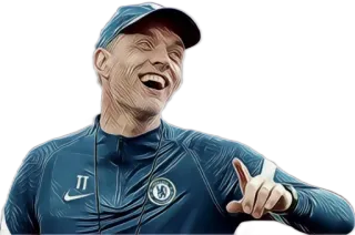 😂 Thomas Tuchel 축구, 감독, 스포츠, 첼시 FC, 축구 telegram sticker