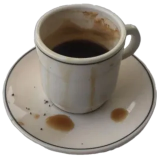 ☕️ 커피, 컵, 음료, 카페인, 음료 telegram sticker