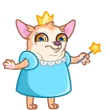 Peachy Сhihuahua telegram stickers