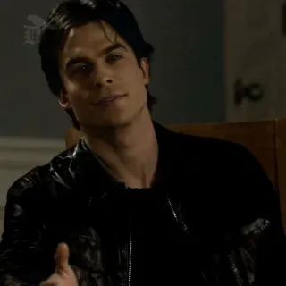 🍸 Damon Salvatore The Vampire Diaries vampire diaries, damon salvatore, ian somerhalder, tv serie telegram sticker