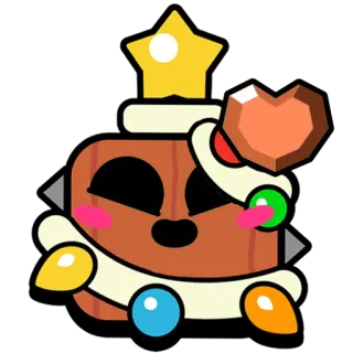 ❤️ Spike Brawl Stars cactus, brawler, jeu vidéo, mignon, pic telegram sticker