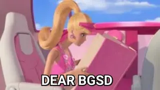 ☺️ DEAR BGSD Barbie, bgsd, Film, Kreskówka whatsapp sticker